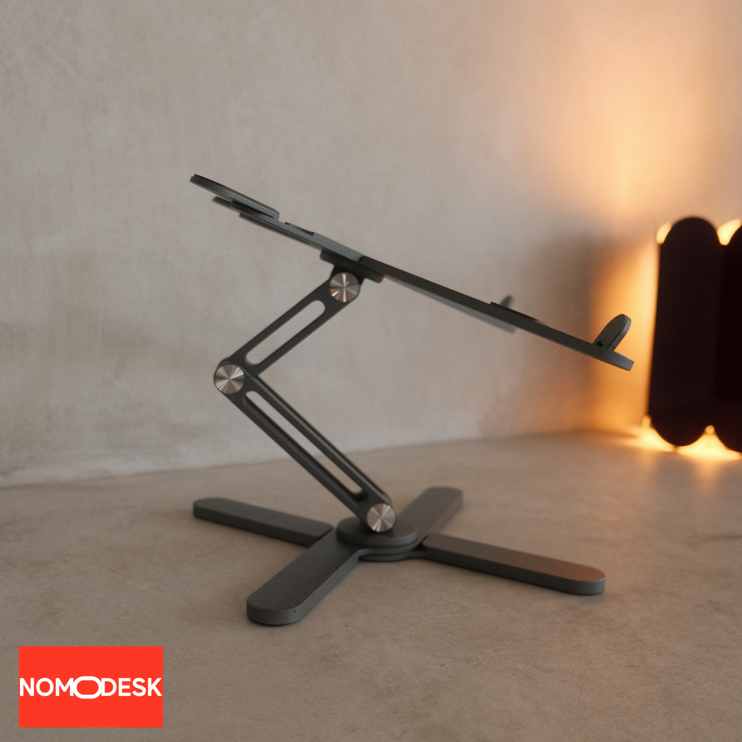 Nomodesk FoldMax™ – ERGONOMIC Adjustable PREMIUM Aluminium Laptop Stand