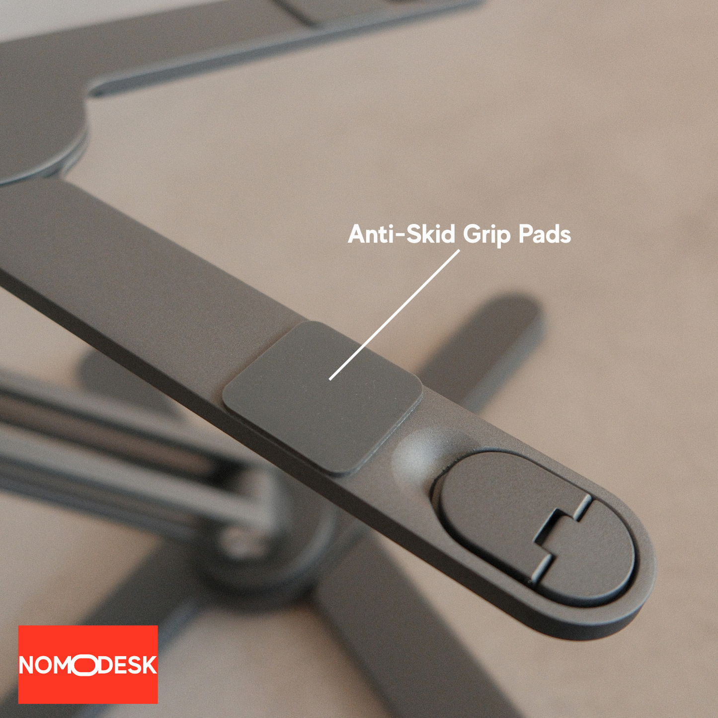 Nomodesk FoldMax™ – ERGONOMIC Adjustable PREMIUM Aluminium Laptop Stand