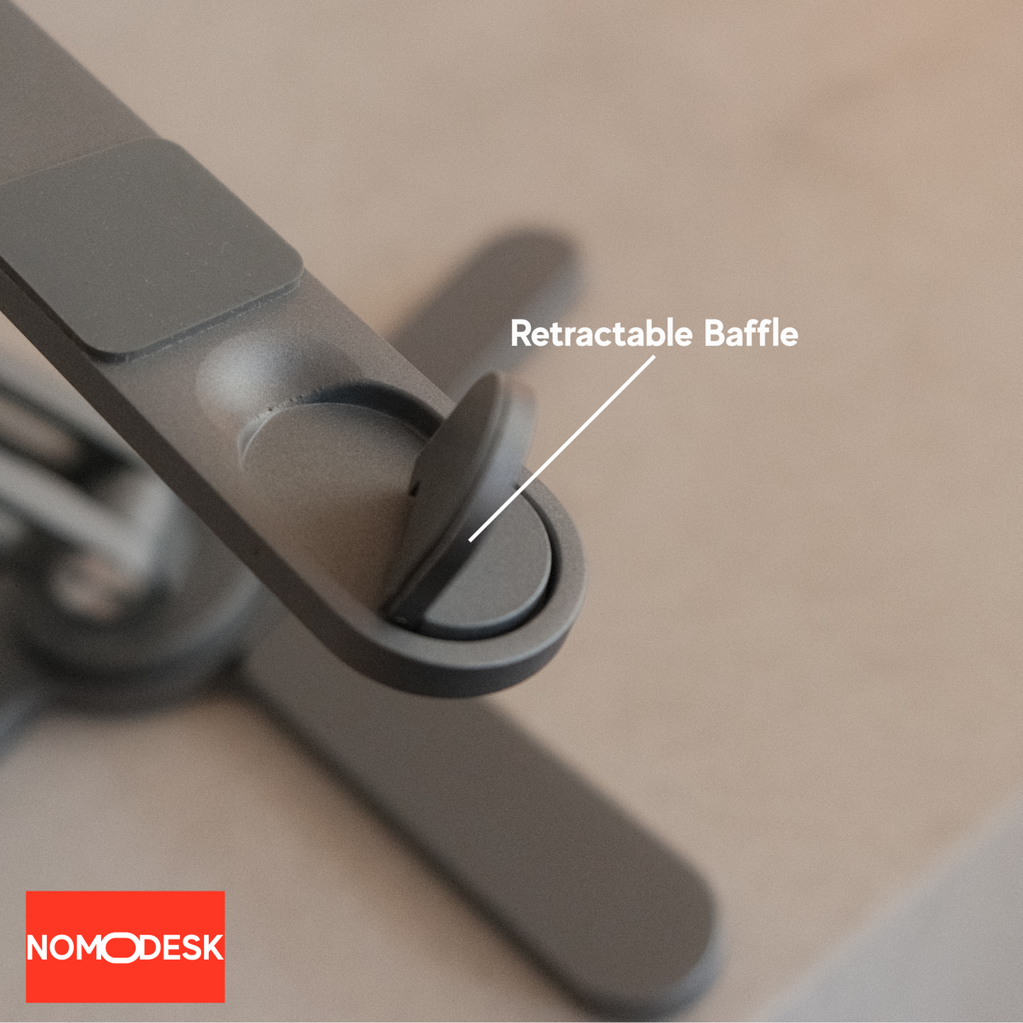 Nomodesk FoldMax™ – ERGONOMIC Adjustable PREMIUM Aluminium Laptop Stand